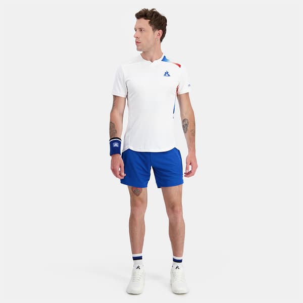 Le Coq Sportif Tennis Pro 24 N°1 Sportshorts Blå XL Man