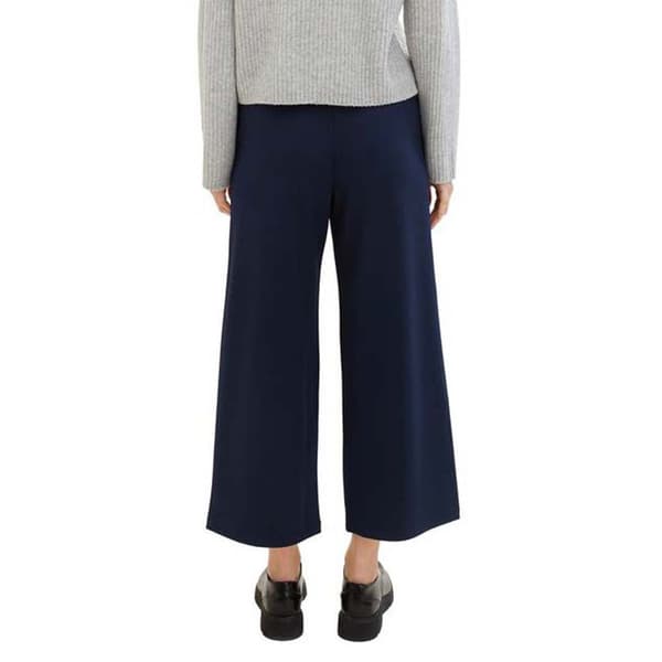 Tom Tailor 1042304 Easy Culotte Byxor Blå L Kvinna