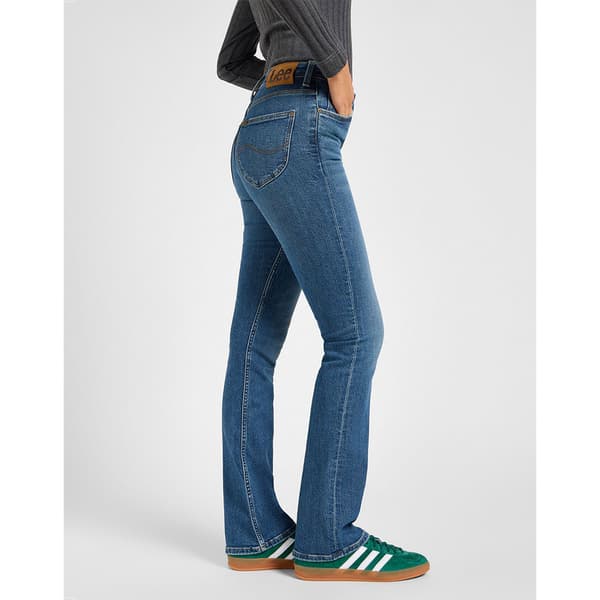 Lee Breese Boot Jeans Blå 24 / 31 Kvinde