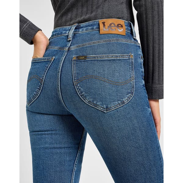 Lee Breese Boot Jeans Blå 24 / 31 Kvinde