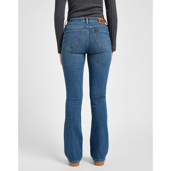 Lee Breese Boot Jeans Blå 24 / 31 Kvinde