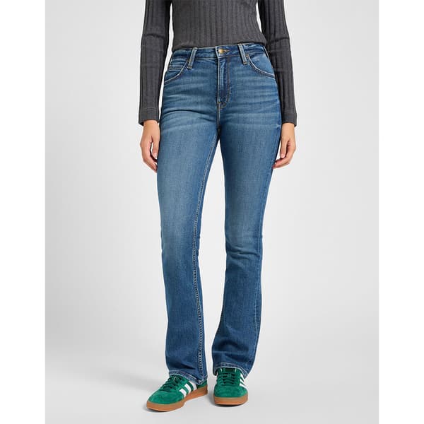 Lee Breese Boot Jeans Blå 24 / 31 Kvinde