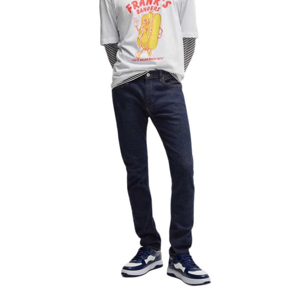 Hugo Zane Jeans Blå 33 / 32 Man