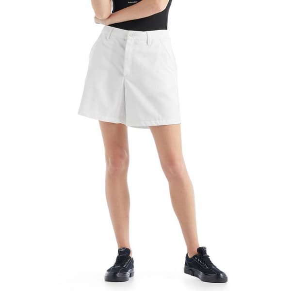 Icebreaker Berlin Merino Shorts Vit 31 Kvinna