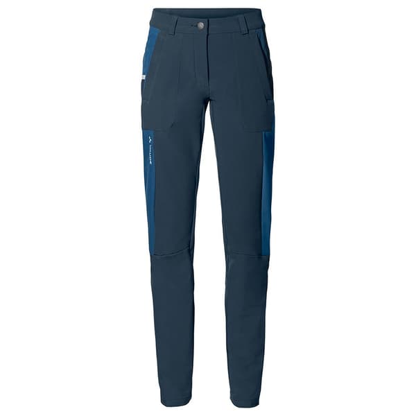Vaude Elope Slim Fit Byxor Blå 36 / Regular Kvinna