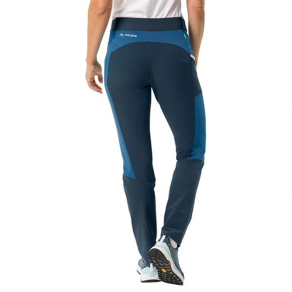 Vaude Elope Slim Fit Byxor Blå 36 / Regular Kvinna