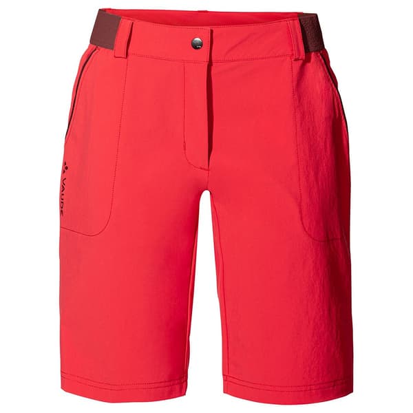 Vaude Farley Stretch Ii Shorts Röd 34 Kvinna
