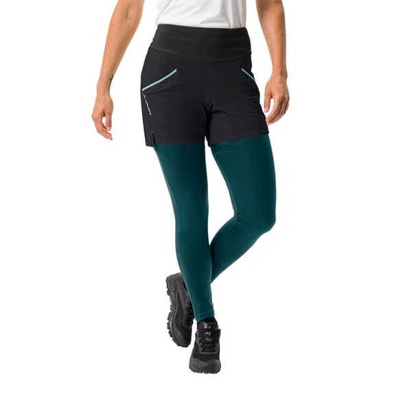 Vaude Crana Zip Off Bukser Sort 40 Kvinde