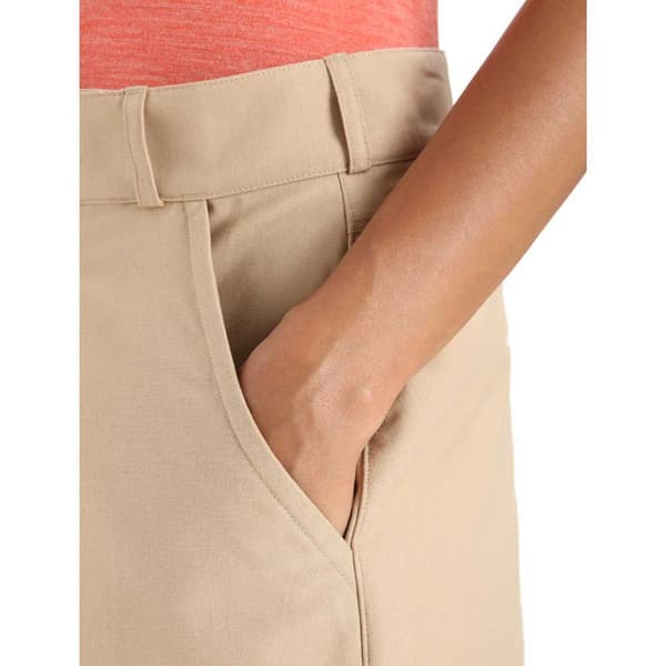 Icebreaker Hike Shorts Beige 30 Kvinna