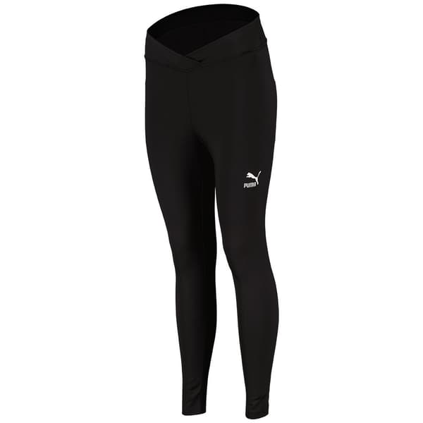 Puma Select Classics Wrap High Waist Leggings Svart M Kvinna