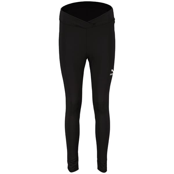 Puma Select Classics Wrap High Waist Leggings Svart M Kvinna