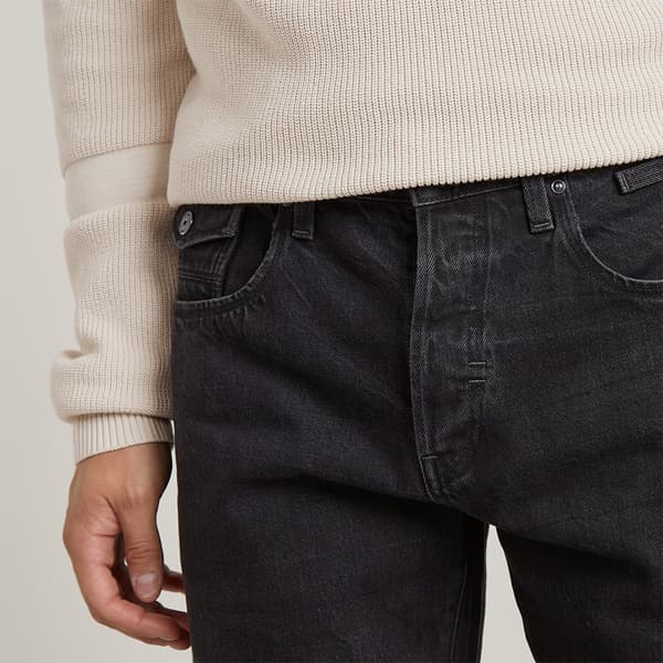 G-star Morry Fwd 3d Regular Tapered Jeans Sort 30 / 32 Mand