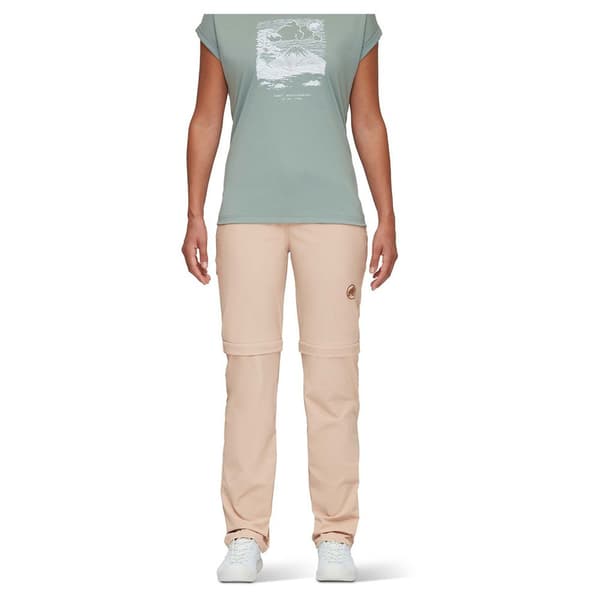 Mammut Runbold Zip Off Bukser Beige 44 / Regular Kvinde