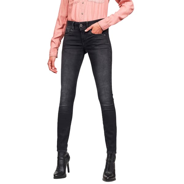 G-star Lynn Mid Waist Skinny Jeans Blå 23 / 30 Kvinna