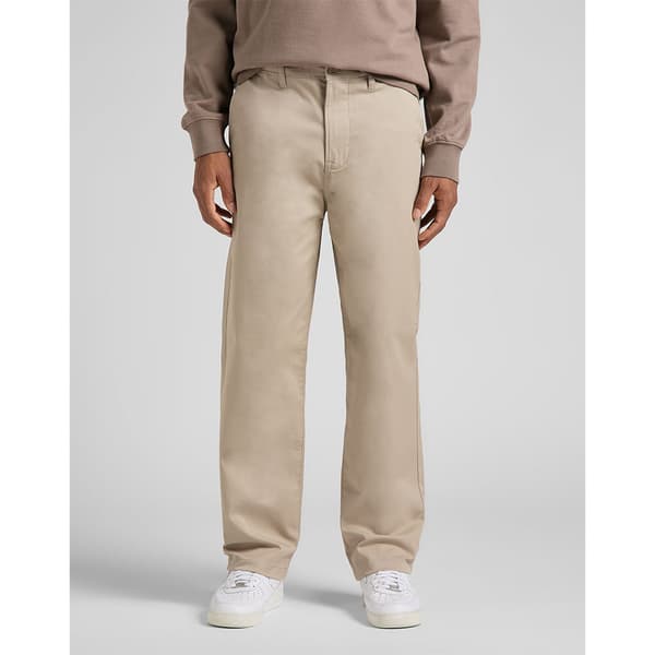 Lee Relaxed Chinobukser Hvid 26 / 32 Mand