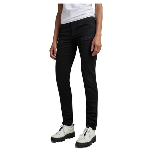 G-star Skinny Fit Cargobyxor Svart 30 / 34 Kvinna