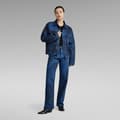 Miniatyrbillede 5 af 5: G-star Viktoria High Straight Fit Jeans Blå 29 / 30 Kvinde