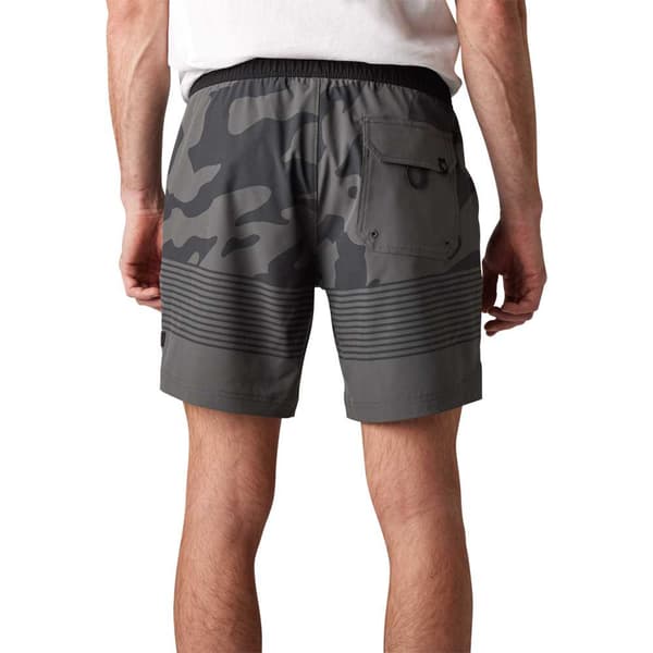 Fox Racing Lfs Essex Volley Camo Shorts Grå S Man