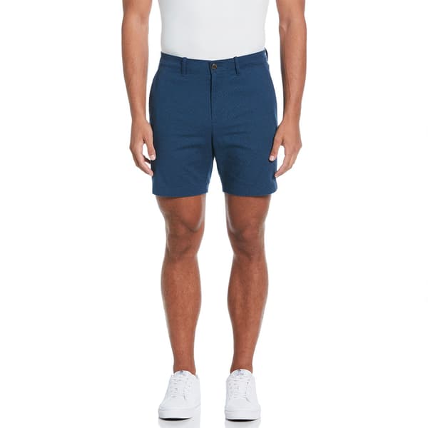 Original Penguin Short Textured Dobby Shorts Blå 32 Mand