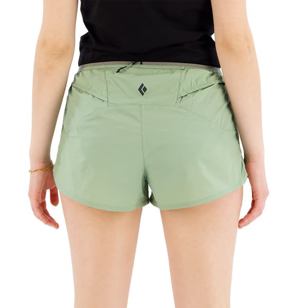 Black Diamond Distance 2.5´´ Shorts Grøn S Kvinde