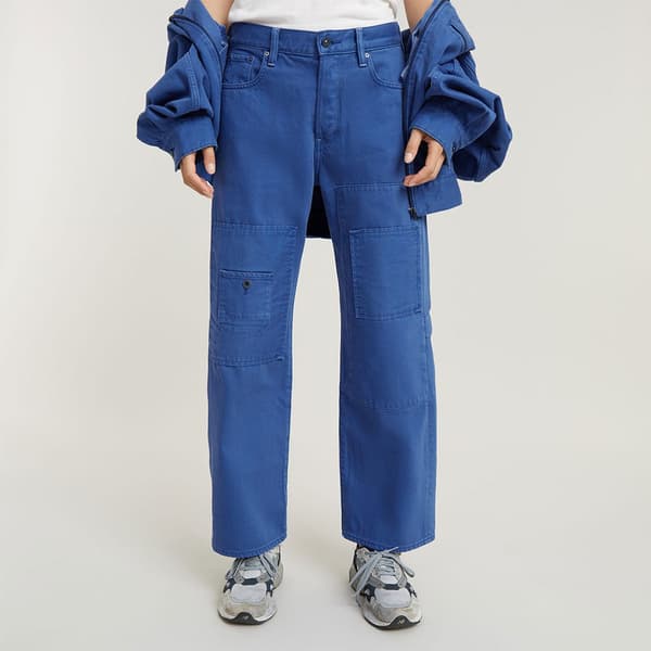 G-star Bowey 3d Boyfriend Patch Ankle Jeans Blå 31 / 34 Kvinna