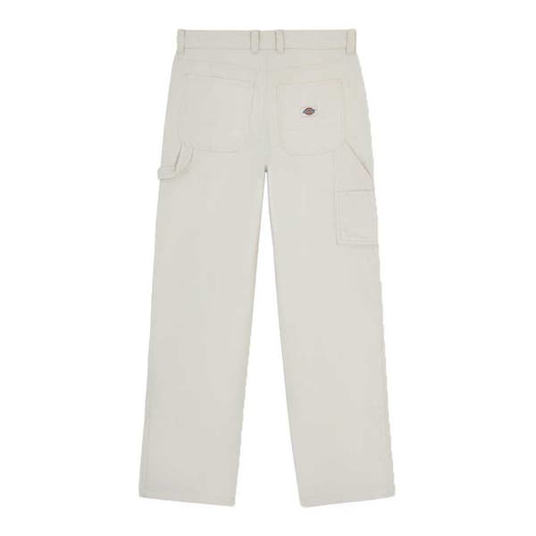 Dickies Corduroy Carpenter Byxor Vit,Grå 32 / Regular Kvinna