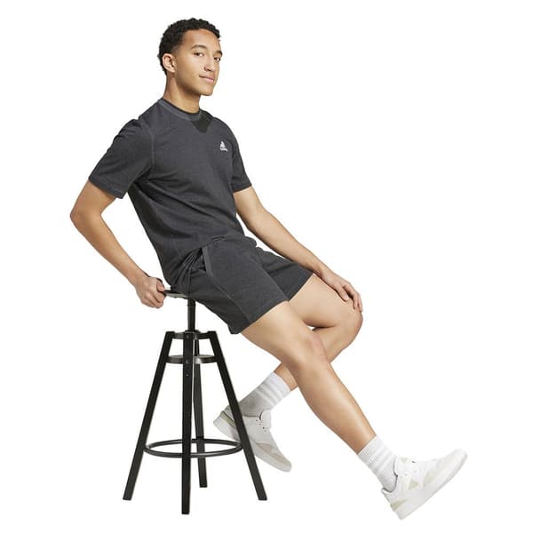 Adidas Seasonal Essentials Mélange Shortsit Musta L / Regular Mies
