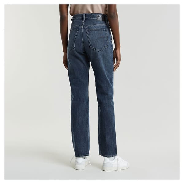 G-star Viktoria High Straight Jeans Blå 29 / 32 Kvinna