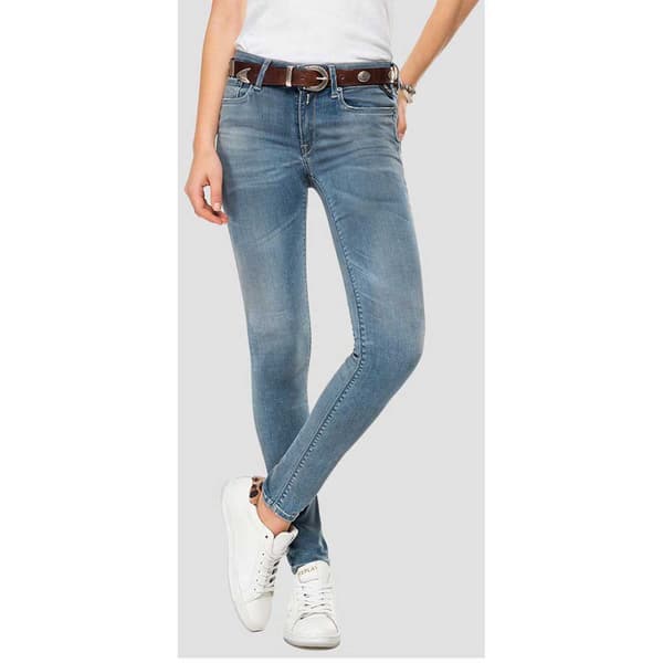 Replay New Luz Jeans Blå 28 / 30 Kvinna