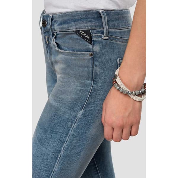 Replay New Luz Jeans Blå 28 / 30 Kvinna