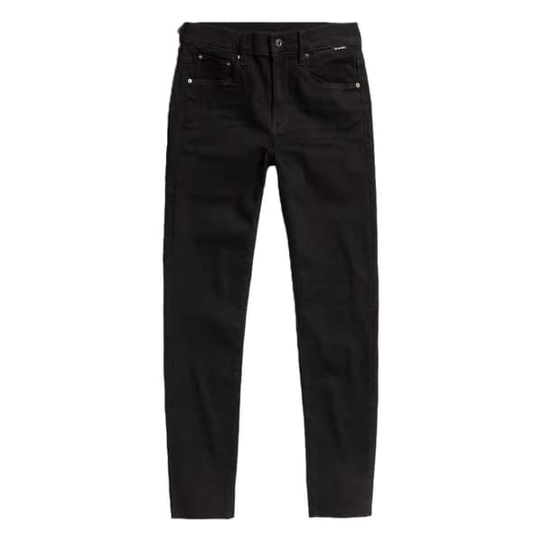 G-star 3301 Skinny Ankle Fit Jeans Svart 25 / 32 Kvinna
