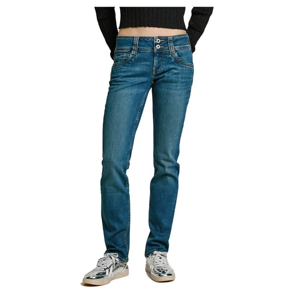 Pepe Jeans Iconic Gen Farkut Sininen 27 / 32 Nainen
