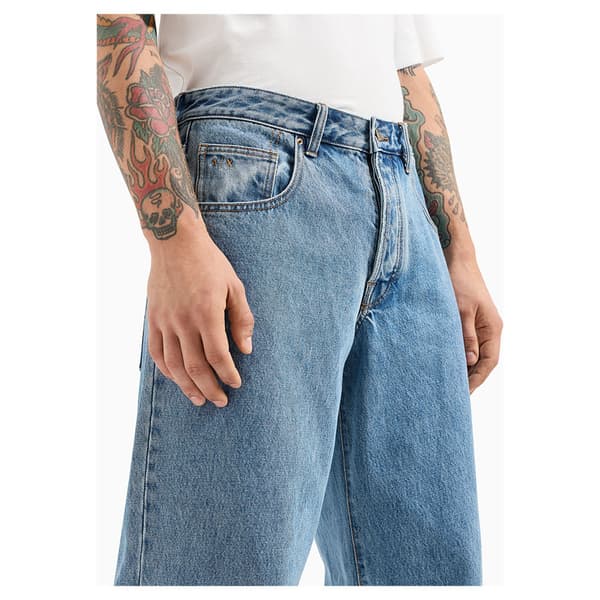 Armani Exchange 6dzj83_z1zsz Jeans Blå 33 Mand