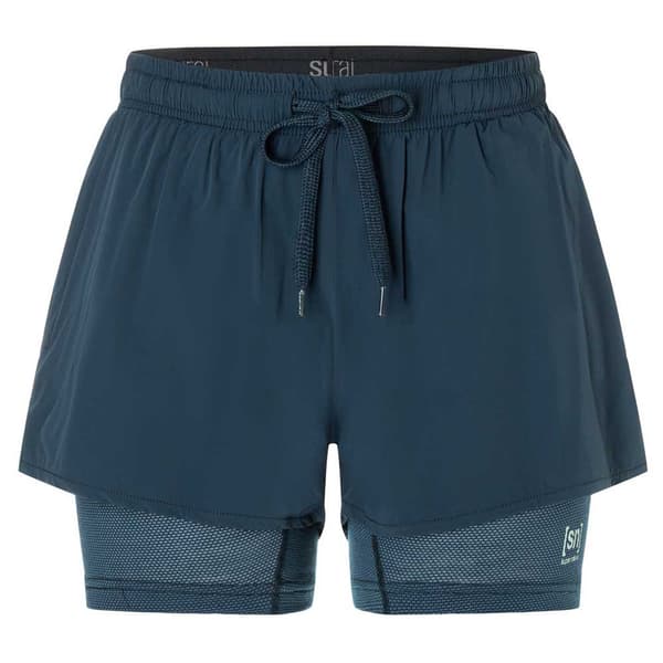 Super.natural Double Layer Shorts Blå S Kvinde