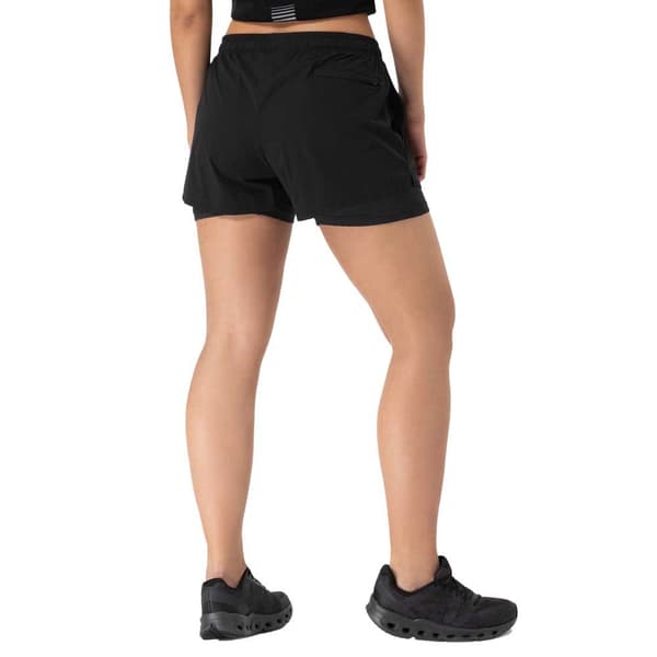 Super.natural Double Layer Shorts Sort L Kvinde