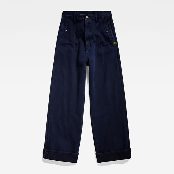 G-star Roos High Loose Fit Jeans Blå 25 / 32 Kvinna