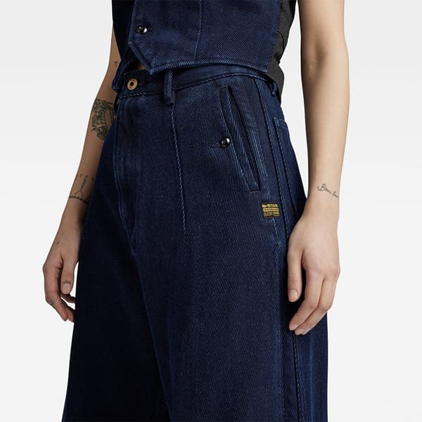 G-star Roos High Loose Fit Jeans Blå 25 / 32 Kvinna