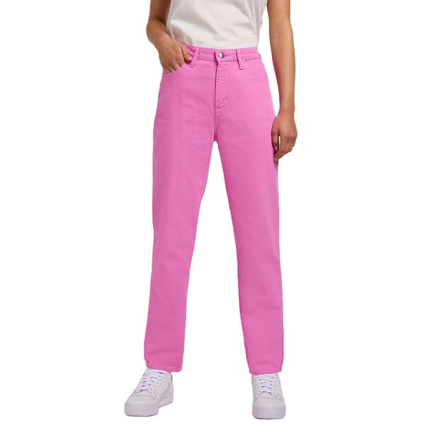 Lee Carol Straight Fit Jeans Rosa 26 / 33 Kvinna