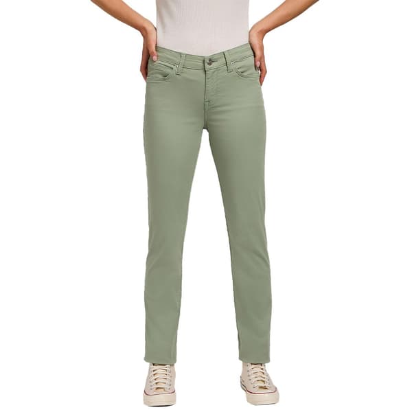 Lee Marion Straight Fit Jeans Grøn 33 / 31 Kvinde