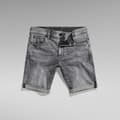 Pikkukuva 3 / 7: G-star 3301 Slim Fit Lyhyet Farkut Harmaa 28 Mies