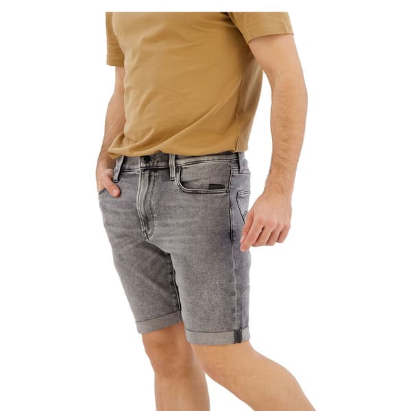 G-star 3301 Slim Fit Lyhyet Farkut Harmaa 28 Mies