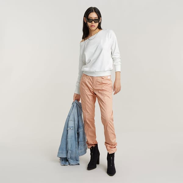G-star Sporty Byxor Rosa 25 Kvinna