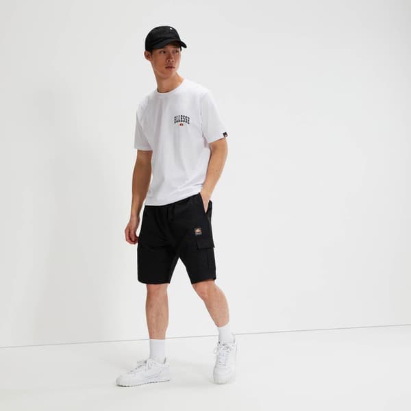 Ellesse Caprera Cargo Shorts Sort XL Mand