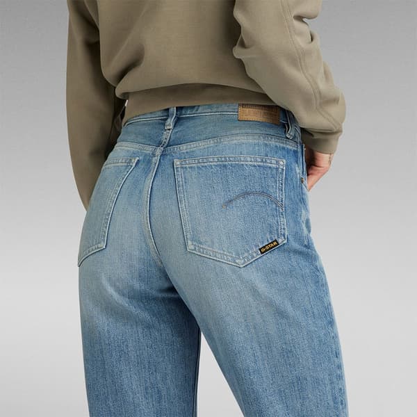 G-star Viktoria High Straight Fit Jeans Blå 31 / 32 Kvinna