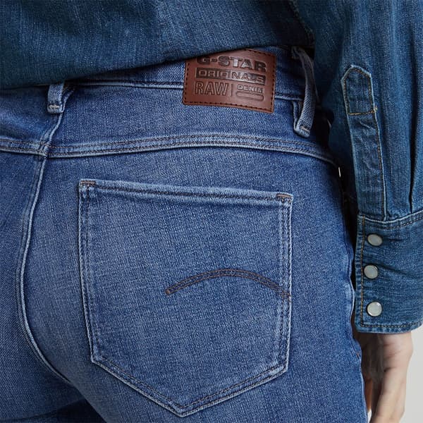 G-star Noxer Bootcut Jeans Blå 27 / 34 Kvinna