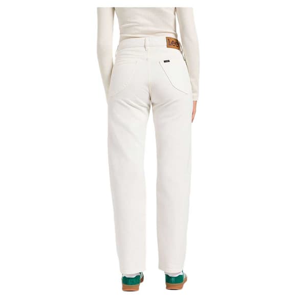 Lee Rider Classic Jeans Vit 30 / 33 Kvinna