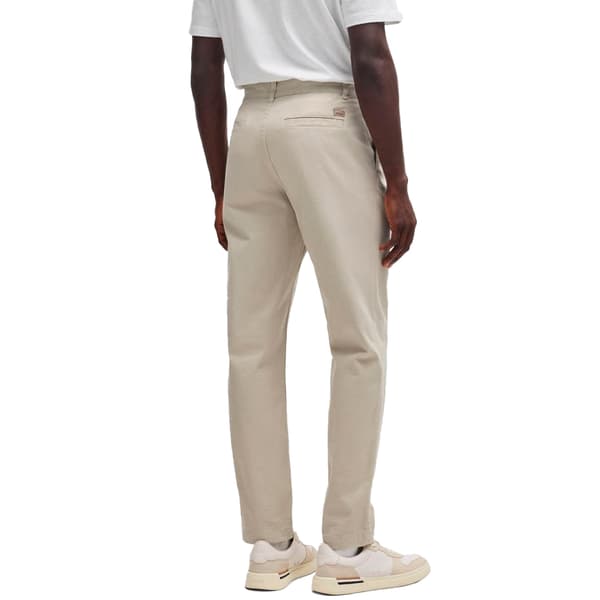 Boss Pleated 10268637 Chinobukser Beige 29 / 32 Mand