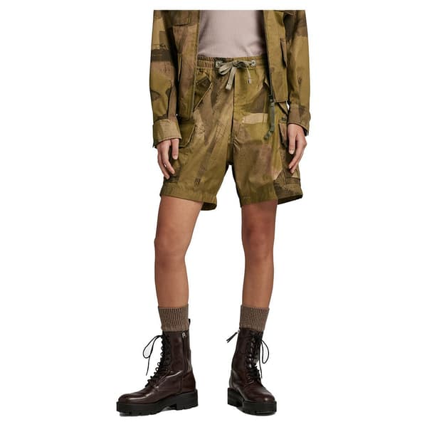 G-star D22899-d386 Straight Fit Cargo Shorts Grøn 23 Kvinde