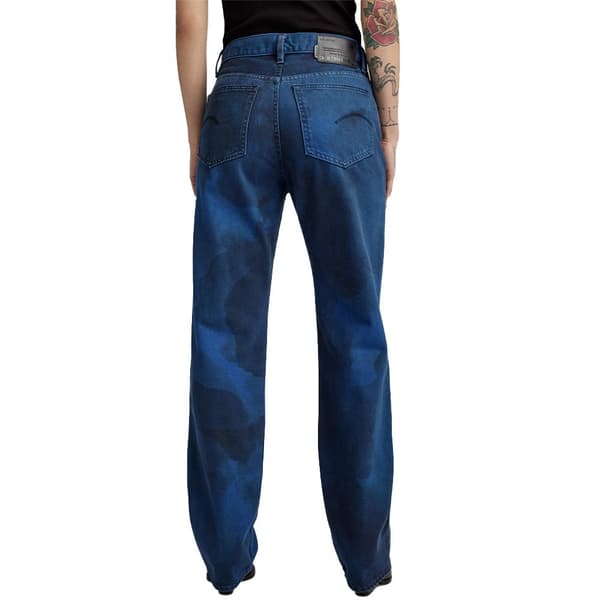 G-star Viktoria High Straight Fit Jeans Blå 28 / 28 Kvinde