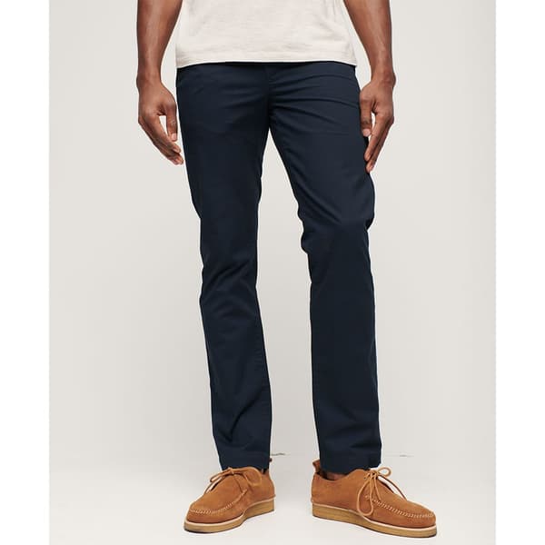 Superdry Tapered Stretch Chinobyxor Blå 29 / 32 Man